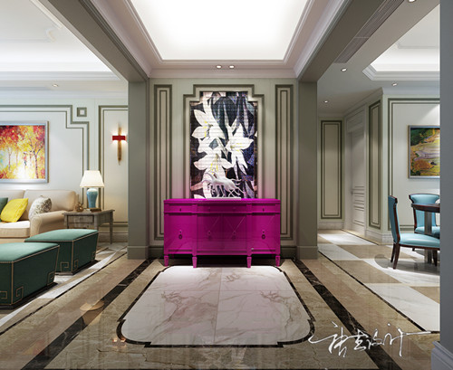 样板房/户型图/玄关图/实景图/热装楼盘/紫苹果国际家装