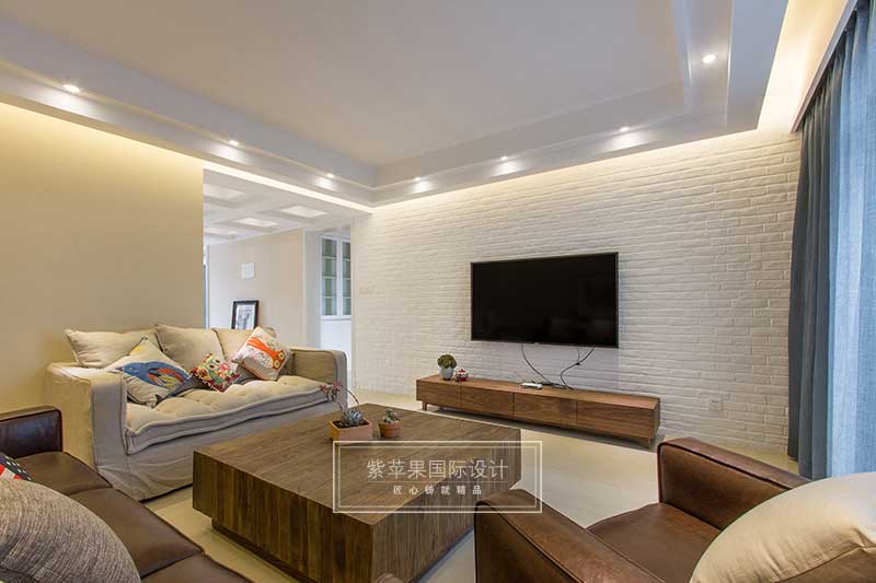 客厅装修实景图