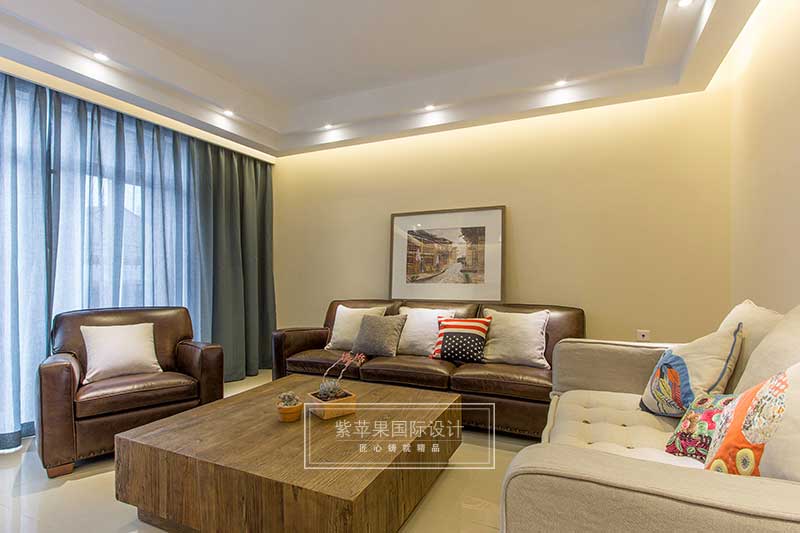 客厅装修实景图