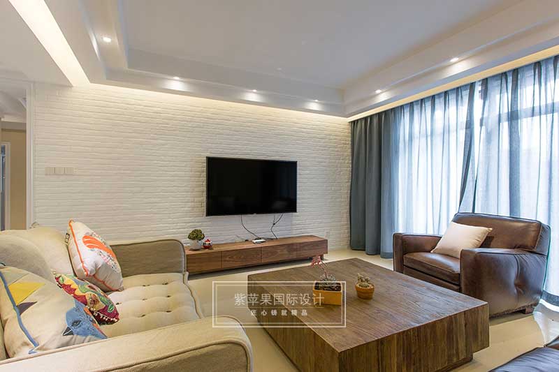 客厅装修实景图