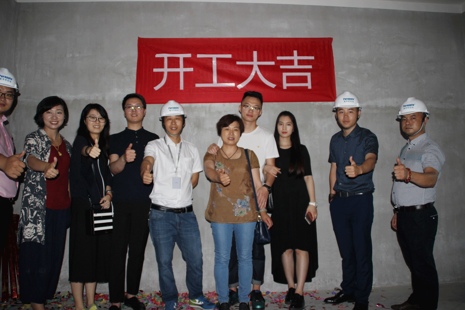 天安曼哈顿工地