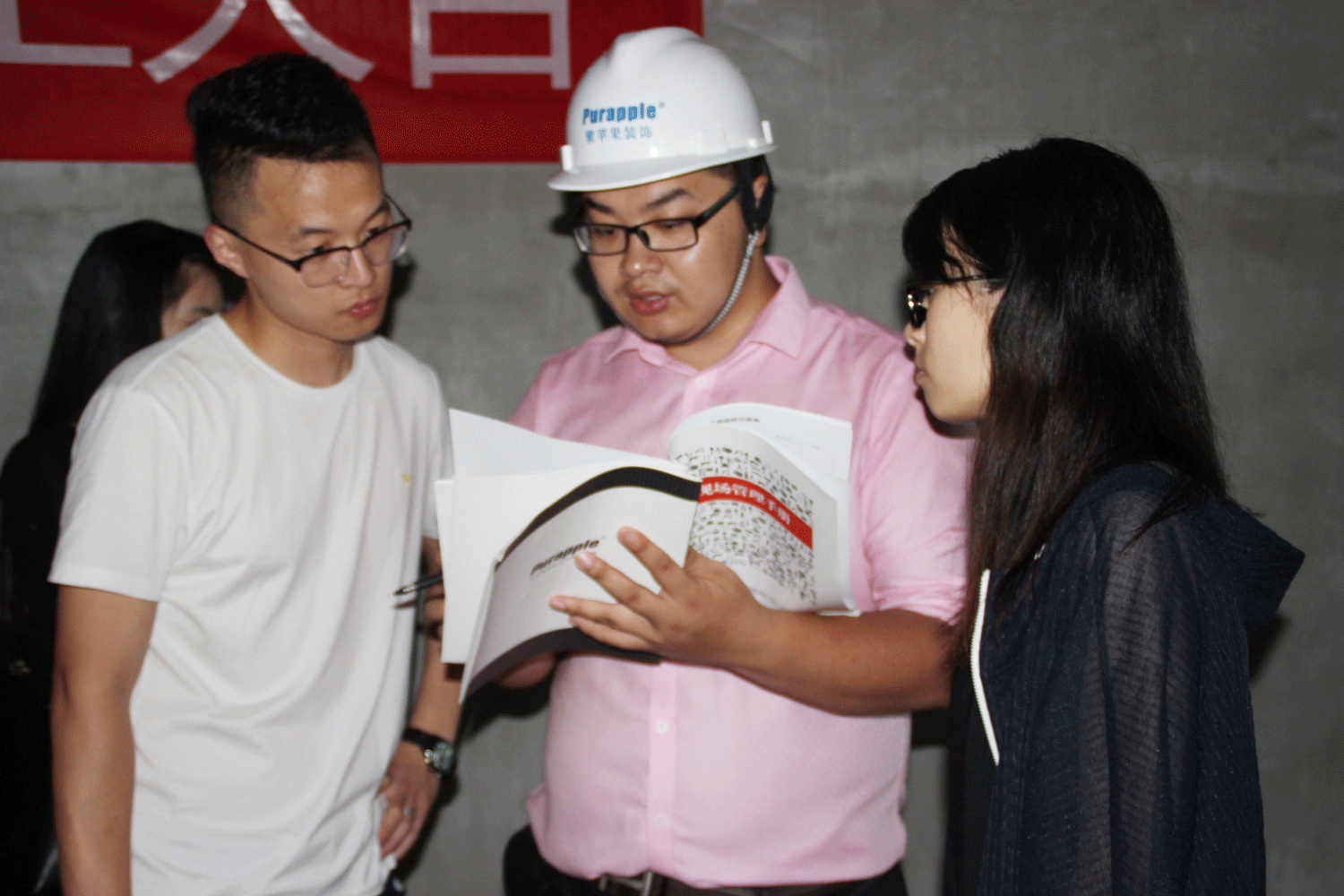 天安曼哈顿工地