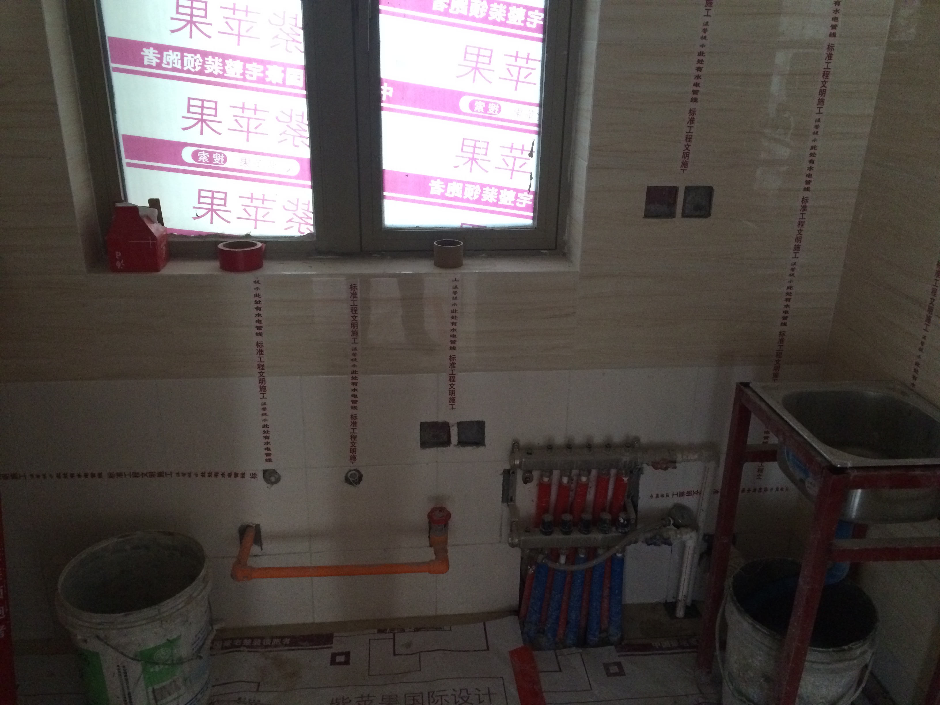 天安曼哈顿工地