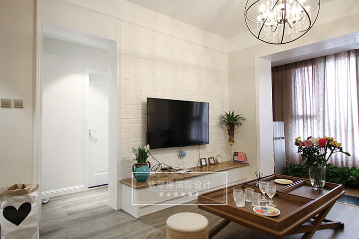 客厅装修实景图