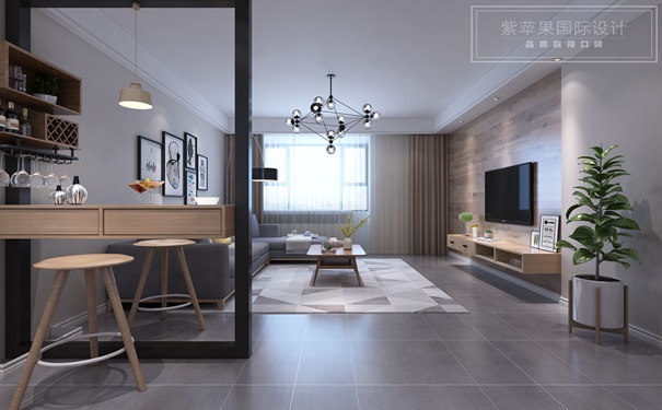 无锡紫苹果装饰 竹木纤维集成墙面