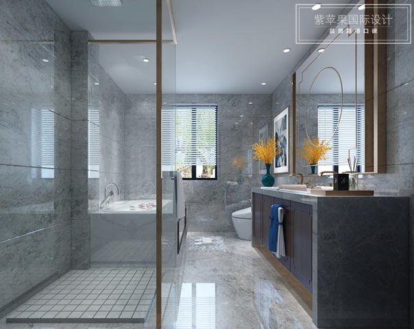 无锡紫苹果装饰 卫生间装修