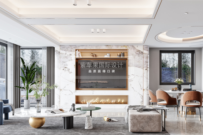 现代轻奢装修案例