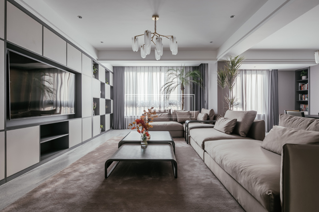 现代混搭装修案例，给人温暖和舒适的感觉