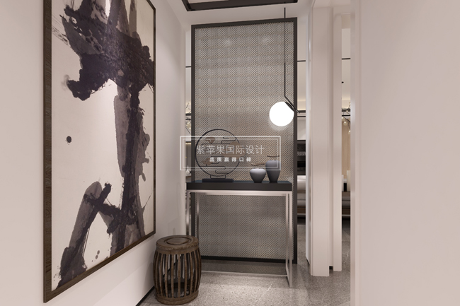 现代中式装修案例，开放而又内敛！