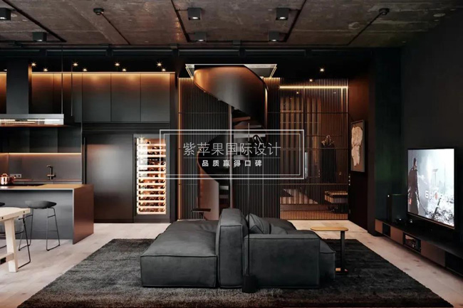 暗黑风格装修案例 暗黑风格装修案例
