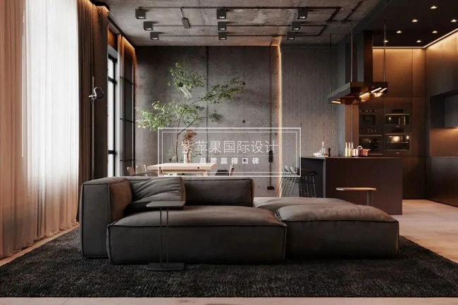 暗黑风格装修案例 暗黑风格装修案例