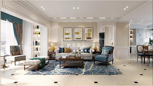 美式轻奢装修案例