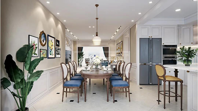 美式轻奢装修案例