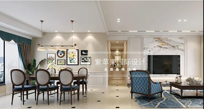 美式轻奢装修案例